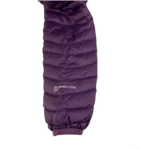 Eddie Bauer Storm Down 800 Purple Full Zip Jacket - Picture 3 of 8